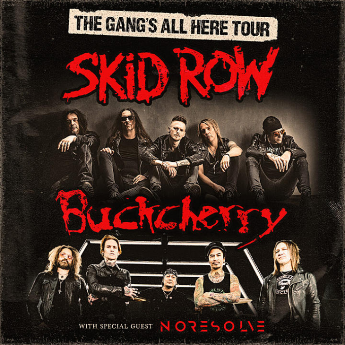 Skid Row & Buckcherry at Buckcherry Tour